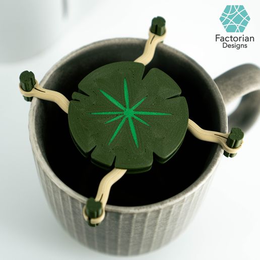 organizer-kitchen-organization-stl-file-3d-printable-mug-stacker-1.jpg Mug Stacker Lily Pad 3D Printable STL | Organize your Drinkware with “Lilia”