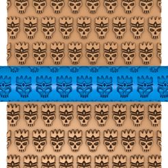 5665656.jpg Fichier 3D Rouleau d'argile pour crâne / Rouleau d'argile pour crâne / Rouleau d'argile pour crâne / Rouleau d'argile pour crâne / Imprimante de motifs de crânes・Design à télécharger et à imprimer en 3D