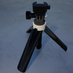 HighresScreenshot00015.png STL file TRIPOD - REVOPOINT POP2 - MINI・3D print design to download