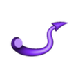 DARK__TAIL.stl DARK SLIME - DRAGON QUEST FANART