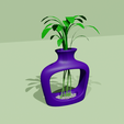 21.png 04 Empty Vases Collection - Modern Plant Vase - STL Printable