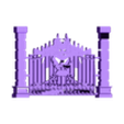 3D entrance gate.obj 3D Entrance Gate