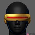 17.jpg Cyclops X-Men Helmet - Marvel Comic cosplay 3D print model