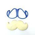 DSC05350.JPG cookie cutters father's day moustache and cookie cutter