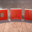3.png Brick Wall Diorama - Street Scene Modular Action Figure Display
