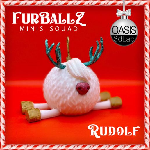 Rudolf Ornament Articulated