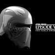 EPISODE VII THE FORCE AWAKENS KYLO REN helmet | 3D model | 3D print | Printable | The Force Awakens