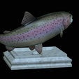 Rainbow-trout-trophy-open-mouth-1-9.png fish rainbow trout / Oncorhynchus mykiss trophy statue detailed texture for 3d printing