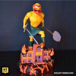 WillieFR5.jpg Archivo STL Willies Rebellion Los Simpsons Fan Art・Modelo para descargar y imprimir en 3D
