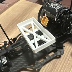 lipo_tray_v3.jpg Yokomo Yd2 rc drift high weight shift lipo battery mount tray