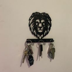 IMG_44601.jpg Fichier STL lion key holder・Objet pour imprimante 3D à télécharger