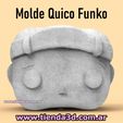 quico-funko.jpg Funko Quico Flowerpot Mold