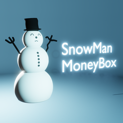 1.png Snowman piggy bank