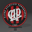 1.png CLUB ATHLETICO PARANAENSE - LOGO (1996-2018)