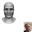 face_1.png 2D изображение в 3D модель