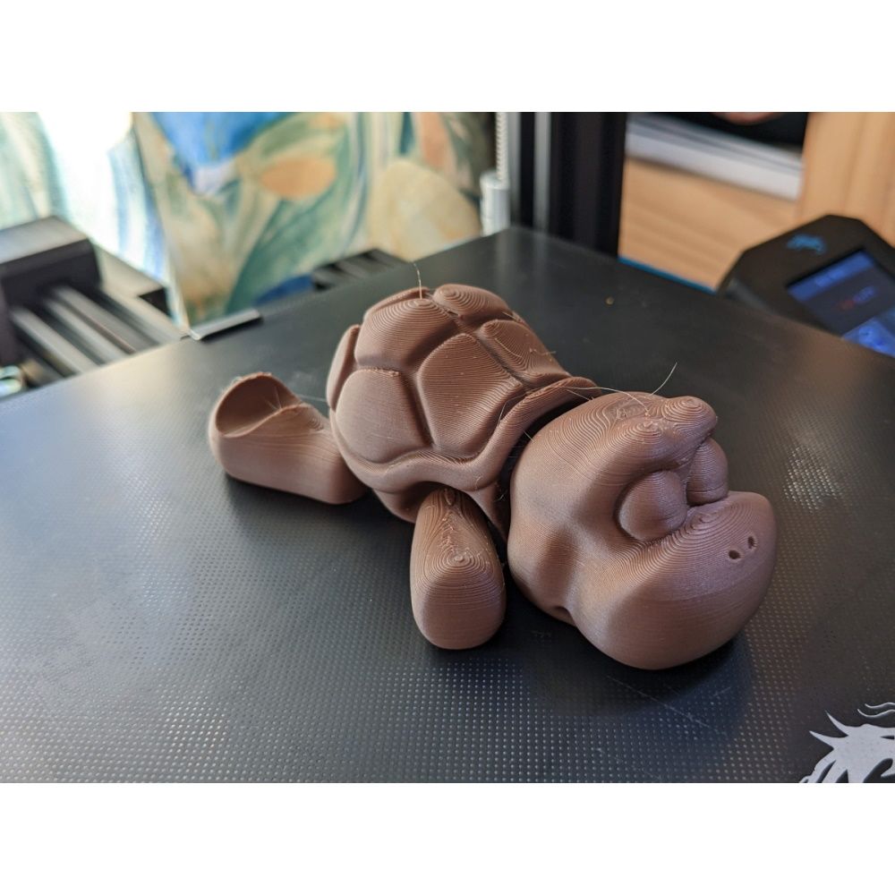 3D printing flexi turtle • made with Creality Ender 3v2・Cults
