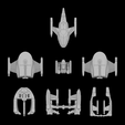 __preview.png FASA Romulan Non-combatants: Star Trek starship parts kit expansion #26