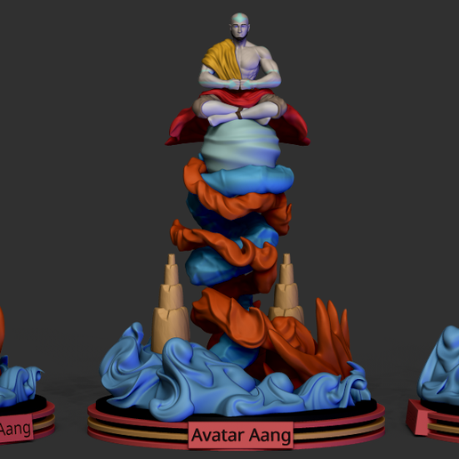 Avatar Aang 3D model