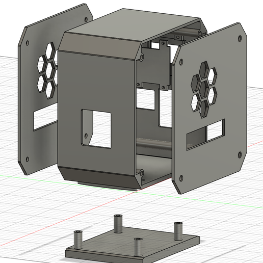 STL file raspberry pi 4 box・3D print model to download・Cults