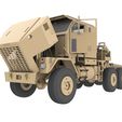 TRFGH.jpg OSHKOSH M1070 military truck with chassis 3D print SLT files