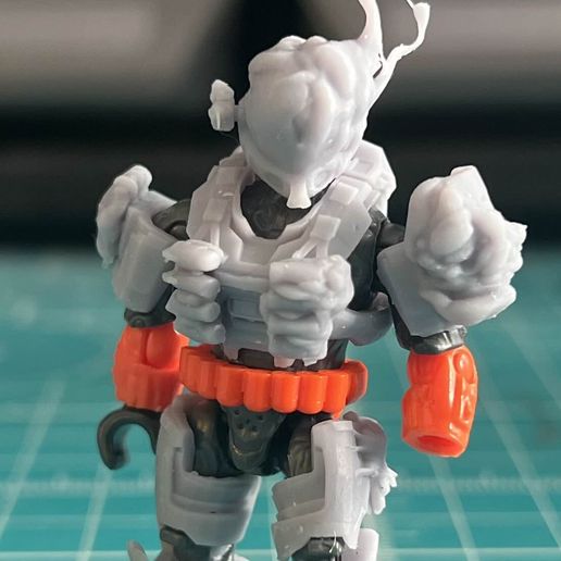 😇 Halo Mega Construx/bloks Mk v B Flood Chest armor Defiled Hope