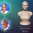 01.jpg Kylie Jenner portrait sculpture 3D print model