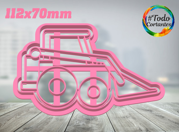 Download STL file set vehicles construction cookie cutter • 3D printer ...