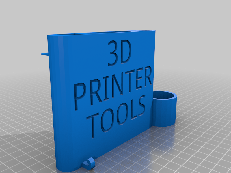 3D_Printer_Tools_v3.png Télécharger fichier STL gratuit Porte-outil pour imprimante • Modèle pour impression 3D, Laptop-Guy