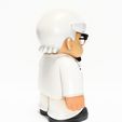 0015.jpg White Colonel Sanders The Chicken Father KFC toy
