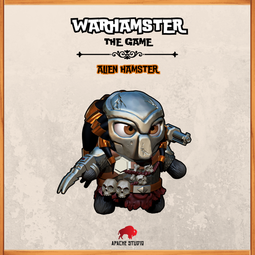 Warhamster The Game: Alien Hamster 3D model