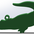 Cocodrilo.png Porta-chaves de animais