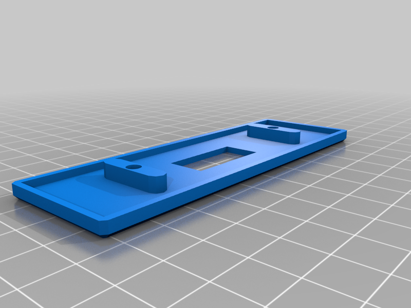 Download free SCAD file Compact Wall Switch Box • 3D printable object ...