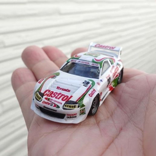 🚗 TOYOTA Supra JGTC 1/64 scale・Free STL File for ・Cults