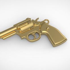 51 1.jpg Free STL file Pendand and Earring Revolver・Template to download and 3D print