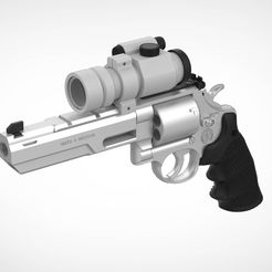 001.jpg Datei STL Smith & Wesson Modell 629 aus dem Film Escape from L.A. 1996 3D-Druckmodell・Modell für 3D-Druck zum herunterladen, vetrock