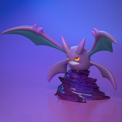 High Quality Crobat Miniature - 3D Printable STL Model For Tabletop Gaming and Display 3D model preview