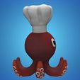 untitled.409.jpg Octopus planter 3- STL for 3D Printing