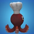untitled.409.jpg Octopus planter 3- STL for 3D Printing