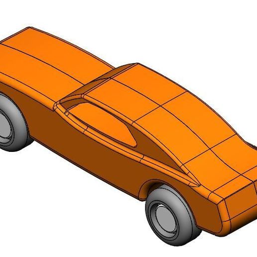🚗 block car・ STL File for ・Cults