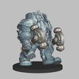 02.jpg Magni Bronzebeard - World Of Warcraft figure low poly