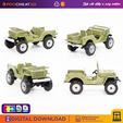 JEEPWILLYS-PORTADA56png.png 4x4 War Vehicle - STL Digital Download for 3D Printing