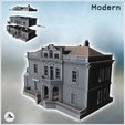 1-PREM.jpg Baroque hotel with balustrades (Hartenstein, Bavaria, Germany) - Modern WW2 WW1 World War Diaroma Wargaming RPG Mini Hobby