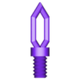 Nozzle_Star_-_End.stl Mk8 Nozzle Mace / Morning Star