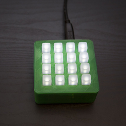 1.png Archivo STL gratis Trellis Box - Recinto para Adafruit Trellis 4x4 Keypad・Diseño de impresión 3D para descargar