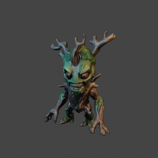 STL file Forest guardian (treant) 🎃 ・3D printing idea to download・Cults