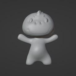 3.png Humanoid Dinosaur 3D Model - Bring Prehistory to Life!
