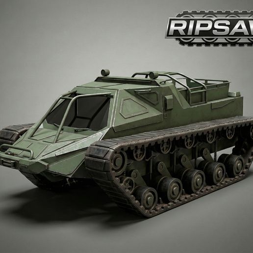 Ripsaw EV2 Luxury Super Tank - Extreme Off-Road - 3D Printable