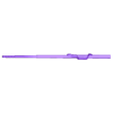 Marcosticks Model ET1 - Ergonomic M22 - Top chopstick only.stl Ergonomic Chopsticks