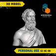 Epictetus-Personal.png 3D Model of Epictetus - High-Quality STL File for 3D Printing (PERSONAL USE)