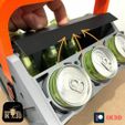 PATREON-12.jpg Файл STL V6 ОХЛАДИТЕЛЬ БАНОК / ДЕРЖАТЕЛЬ ДЛЯ ОБЫЧНЫХ И МИНИ БАНОК・3D модель для печати скачать